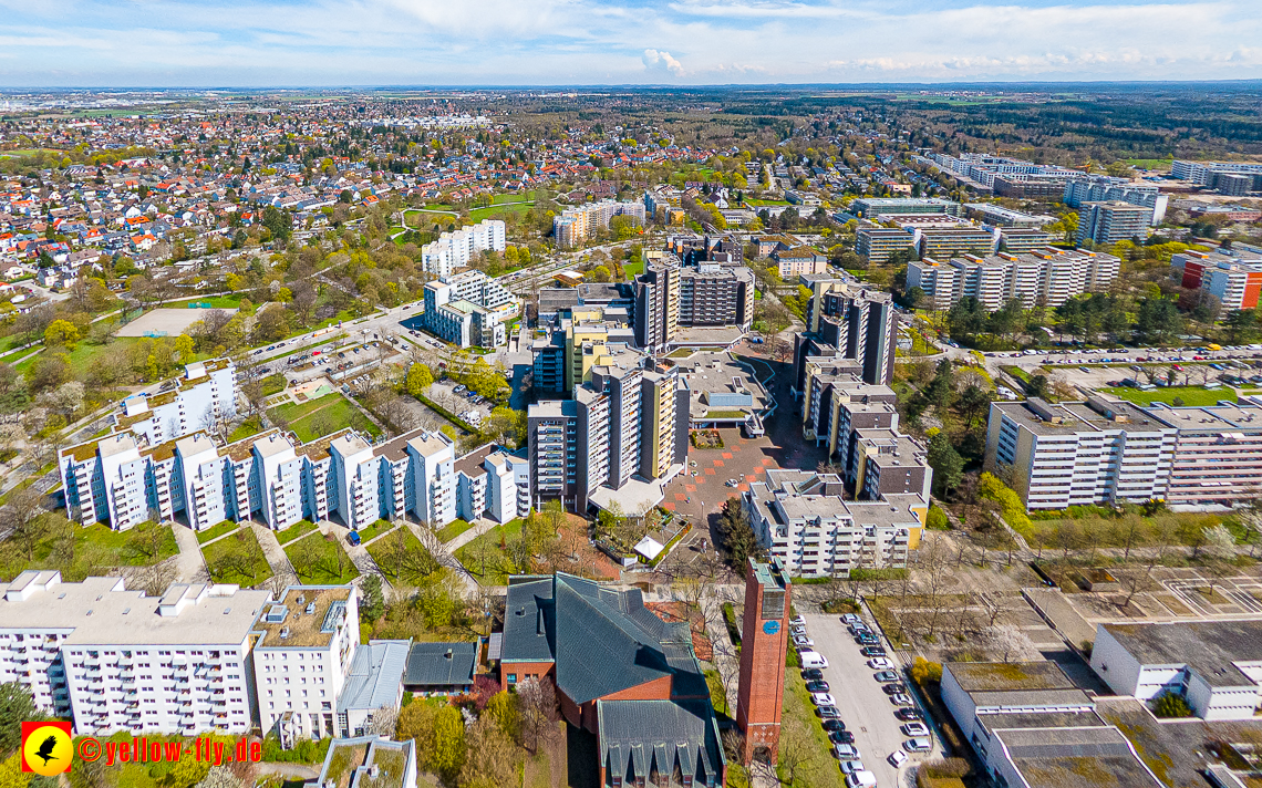 21.04.2023 - Marx-Zentrum und Umgebunbg in Neuperlach